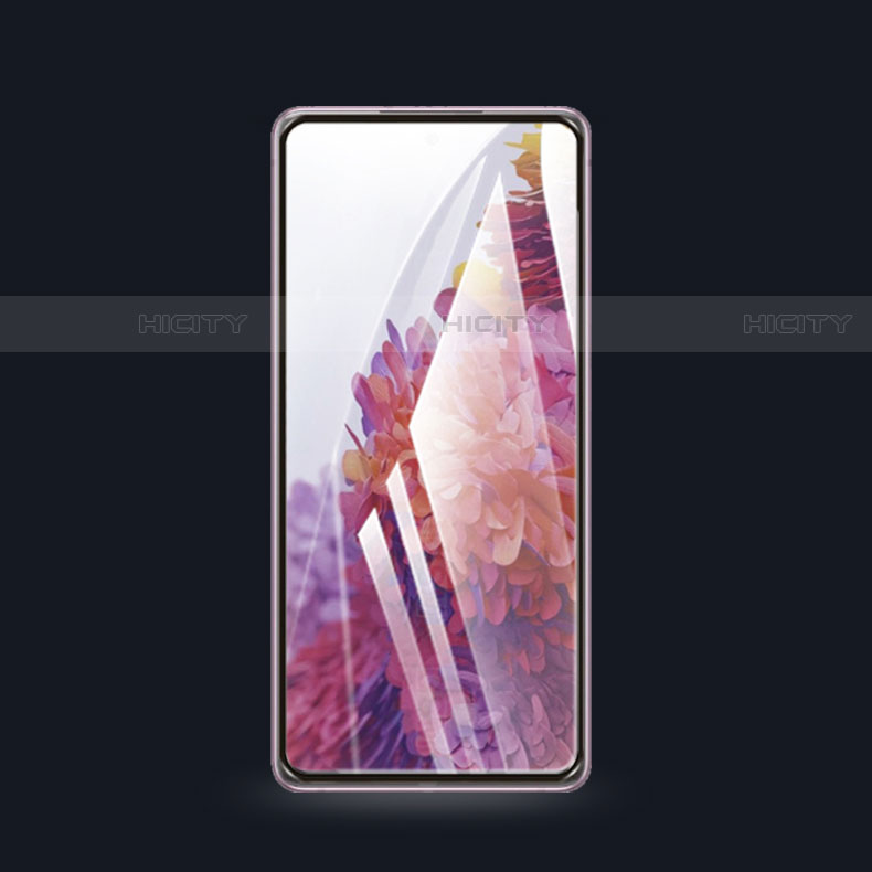 Samsung Galaxy S20 FE 4G用強化ガラス フル液晶保護フィルム F03 サムスン ブラック