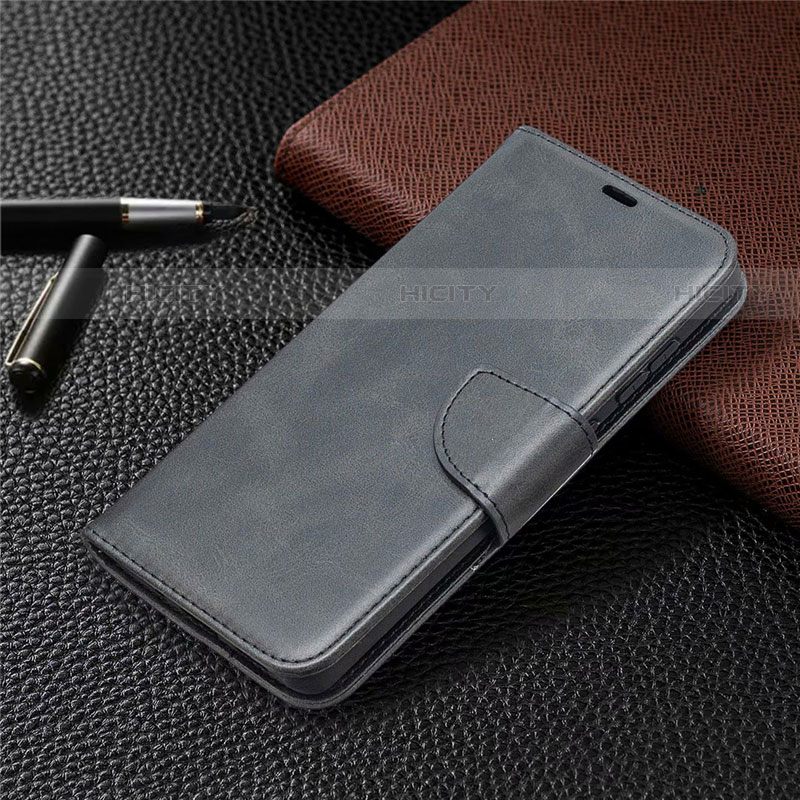 Samsung Galaxy S20 FE 5G用手帳型 レザーケース スタンド カバー L02 サムスン ブラック