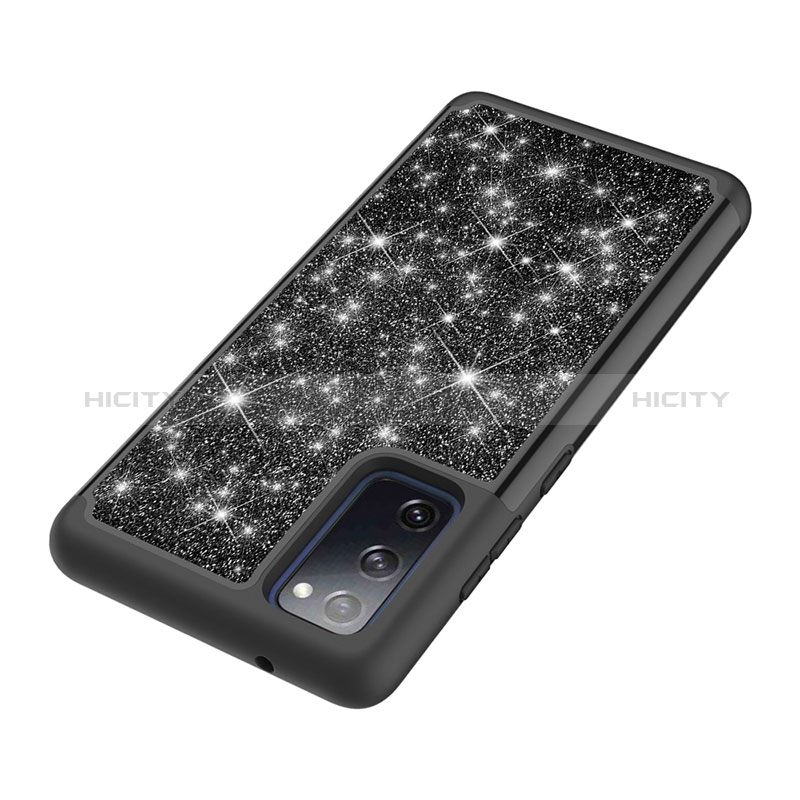 Samsung Galaxy S20 Lite 5G用ハイブリットバンパーケース ブリンブリン カバー 前面と背面 360度 フル JX1 サムスン 