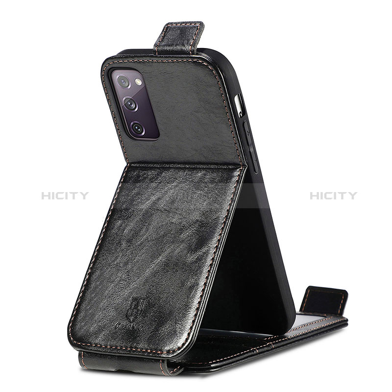 Samsung Galaxy S20 Lite 5G用フリップ レザーケース スタンド サムスン 