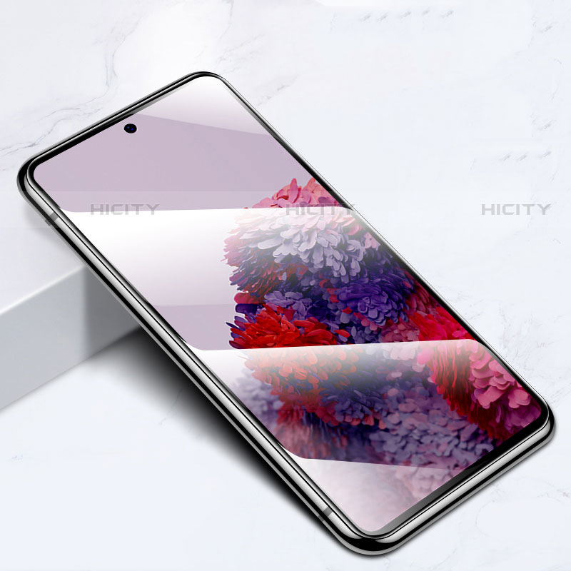 Samsung Galaxy S20 Lite 5G用強化ガラス フル液晶保護フィルム サムスン ブラック