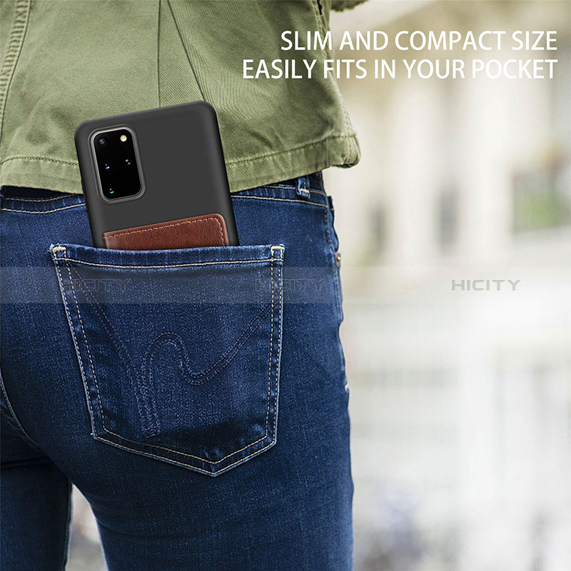 Samsung Galaxy S20 Plus 5G用極薄ソフトケース シリコンケース 耐衝撃 全面保護 マグネット式 バンパー S12D サムスン 