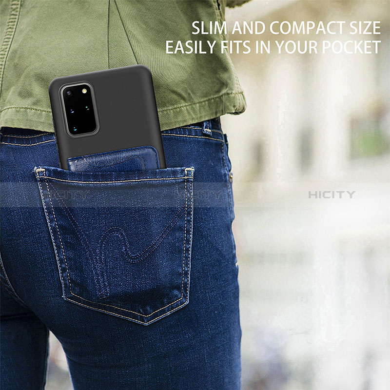 Samsung Galaxy S20 Plus 5G用極薄ソフトケース シリコンケース 耐衝撃 全面保護 マグネット式 バンパー S14D サムスン 