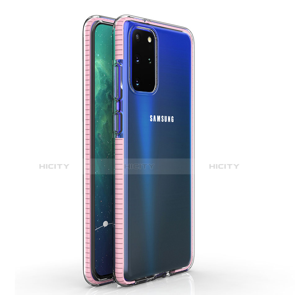 Samsung Galaxy S20 Plus 5G用極薄ソフトケース シリコンケース 耐衝撃 全面保護 クリア透明 H01 サムスン 