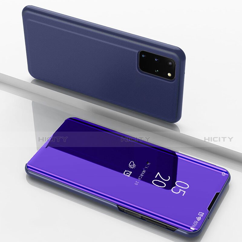 Samsung Galaxy S20 Plus 5G用手帳型 レザーケース スタンド 鏡面 カバー サムスン 