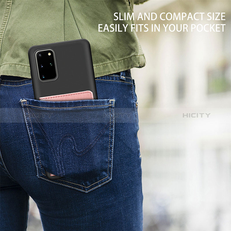 Samsung Galaxy S20 Plus用極薄ソフトケース シリコンケース 耐衝撃 全面保護 マグネット式 バンパー S13D サムスン 