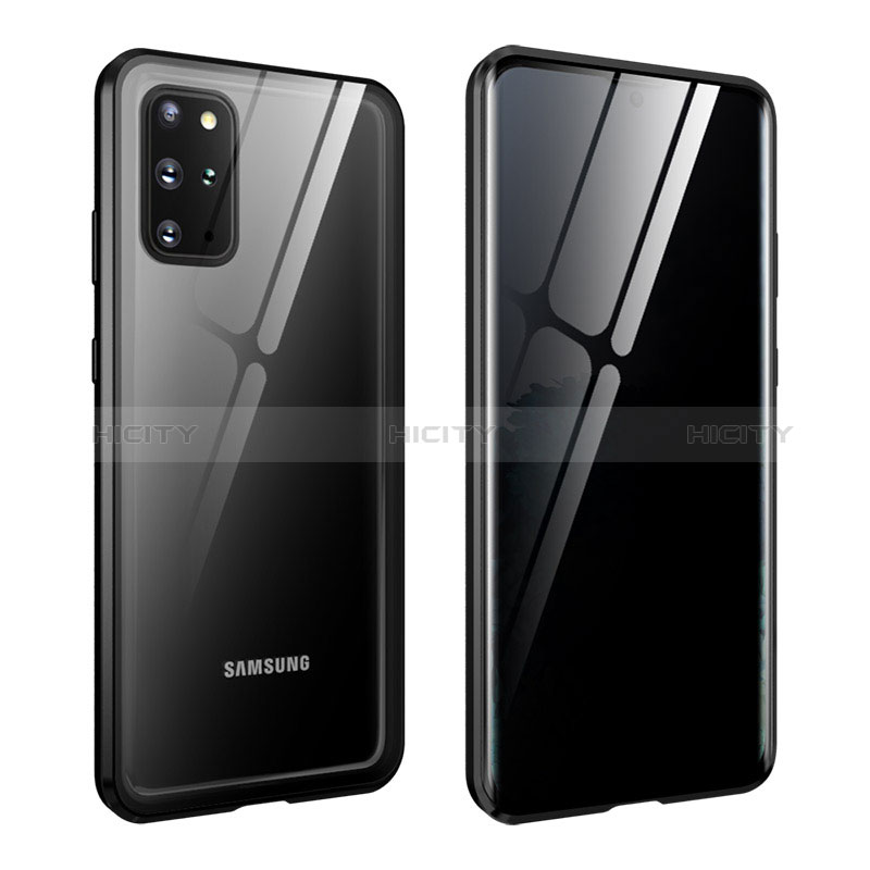 Samsung Galaxy S20 Plus用ケース 高級感 手触り良い アルミメタル 製の金属製 360度 フルカバーバンパー 鏡面 カバー LK2 サムスン 