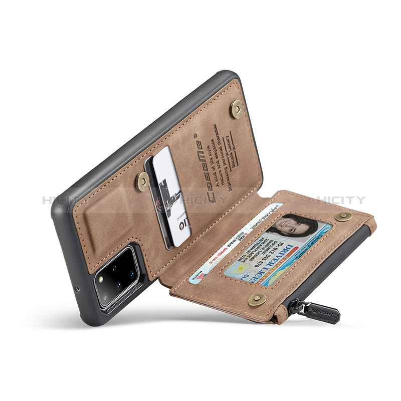 Samsung Galaxy S20 Plus用ケース 高級感 手触り良いレザー柄 C01S サムスン 
