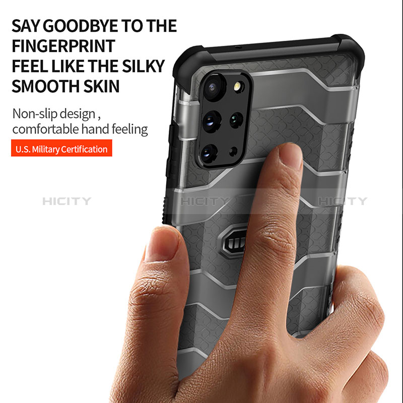 Samsung Galaxy S20 Plus用ハイブリットバンパーケース クリア透明 プラスチック カバー WL1 サムスン 