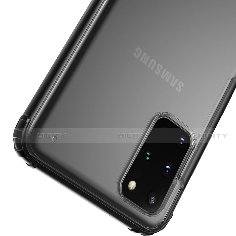 Samsung Galaxy S20 Plus用極薄ソフトケース シリコンケース 耐衝撃 全面保護 クリア透明 H02 サムスン 