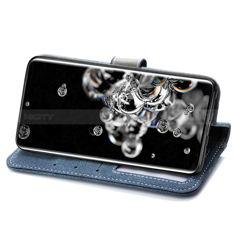 Samsung Galaxy S20 Ultra 5G用手帳型 レザーケース スタンド カバー S06D サムスン 
