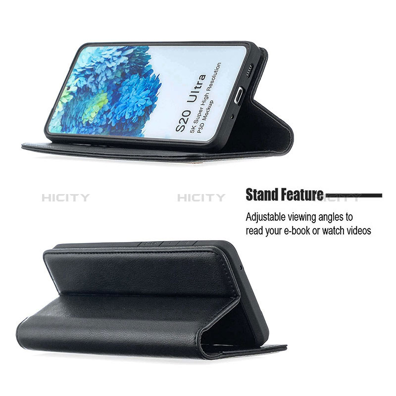 Samsung Galaxy S20 Ultra 5G用手帳型 レザーケース スタンド カバー B17F サムスン 