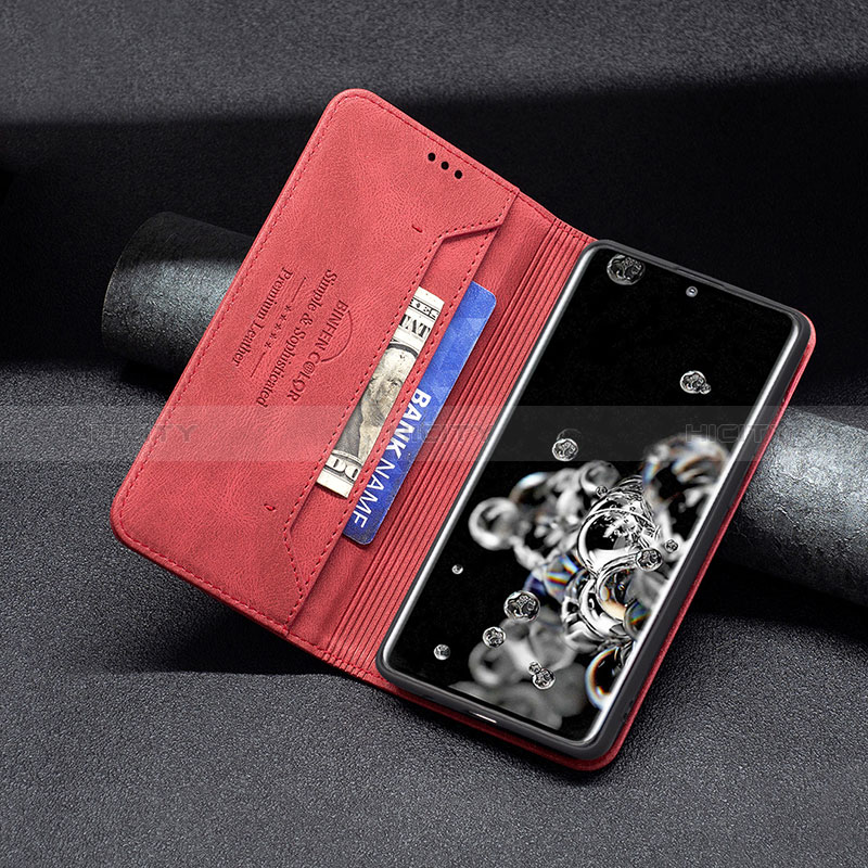 Samsung Galaxy S20 Ultra 5G用手帳型 レザーケース スタンド カバー B15F サムスン 
