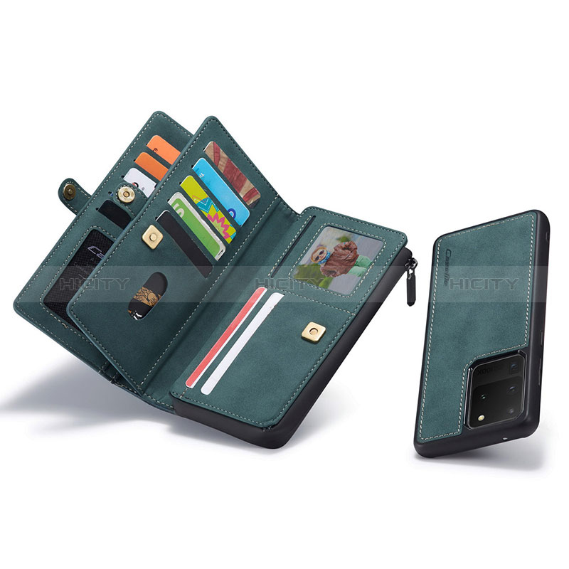 Samsung Galaxy S20 Ultra用手帳型 レザーケース スタンド カバー C06S サムスン 