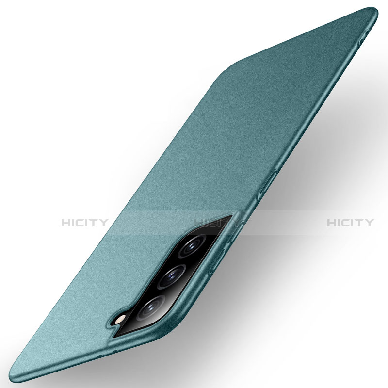 Samsung Galaxy S21 5G用ハードケース プラスチック 質感もマット カバー M01 サムスン グリーン