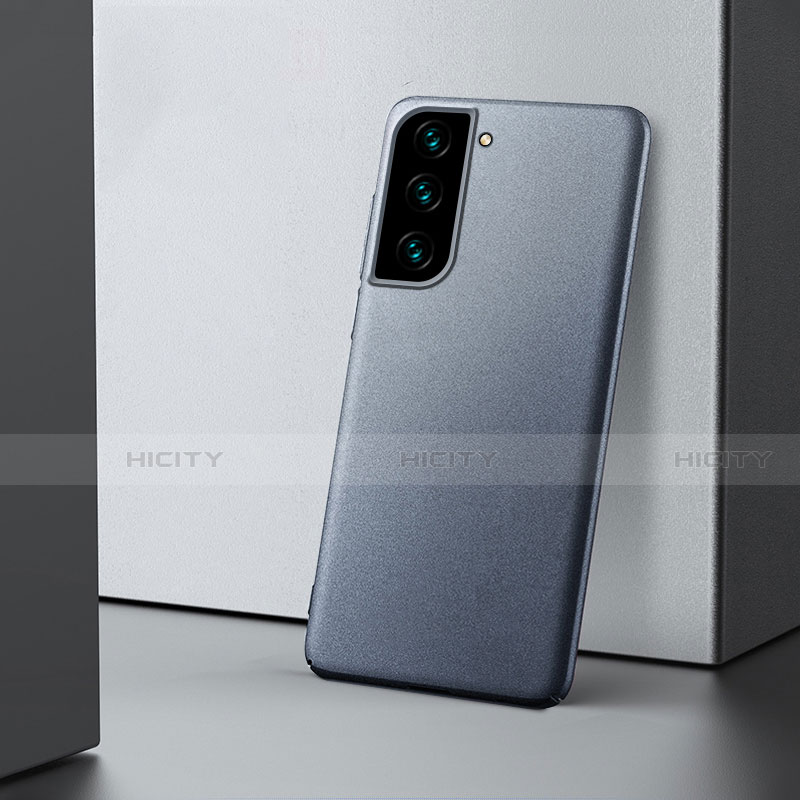 Samsung Galaxy S21 5G用ハードケース プラスチック 質感もマット カバー M04 サムスン グレー