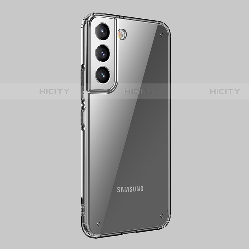 Samsung Galaxy S21 5G用極薄ソフトケース シリコンケース 耐衝撃 全面保護 クリア透明 H11 サムスン クリア