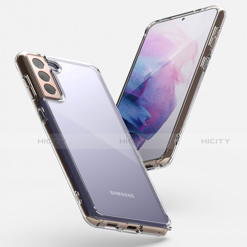 Samsung Galaxy S21 5G用極薄ソフトケース シリコンケース 耐衝撃 全面保護 透明 T03 サムスン 