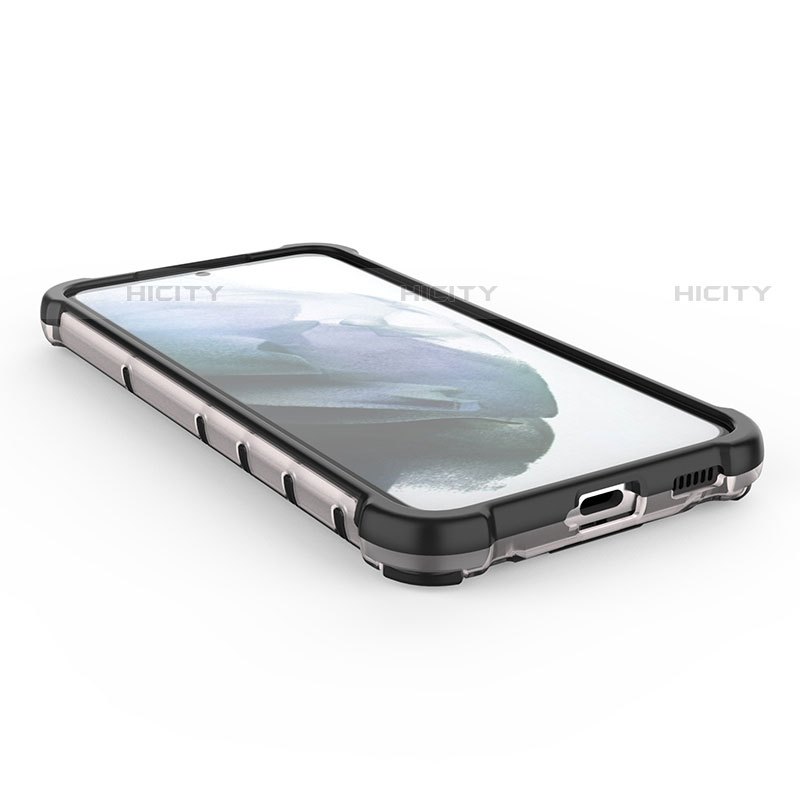 Samsung Galaxy S21 5G用360度 フルカバー極薄ソフトケース シリコンケース 耐衝撃 全面保護 バンパー S03 サムスン 