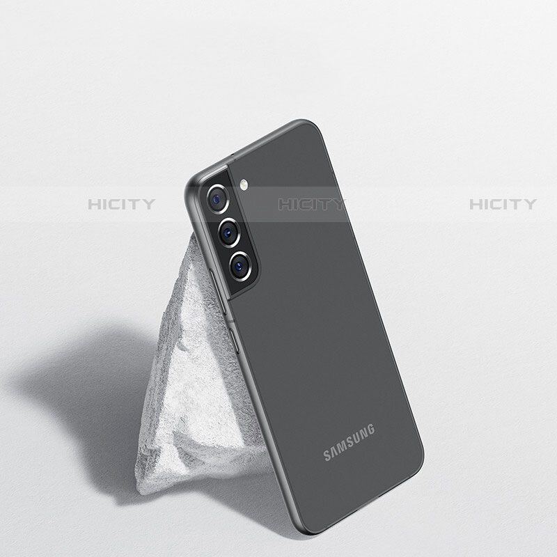 Samsung Galaxy S21 5G用極薄ケース クリア透明 プラスチック 質感もマットU02 サムスン 