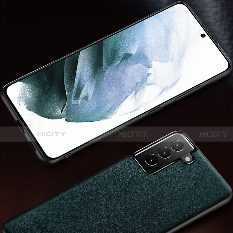 Samsung Galaxy S21 5G用ケース 高級感 手触り良いレザー柄 S01 サムスン 
