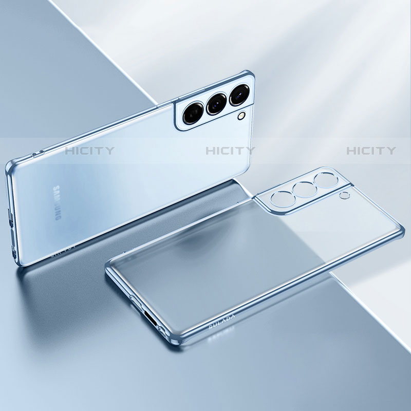 Samsung Galaxy S21 5G用極薄ソフトケース シリコンケース 耐衝撃 全面保護 クリア透明 H03 サムスン 