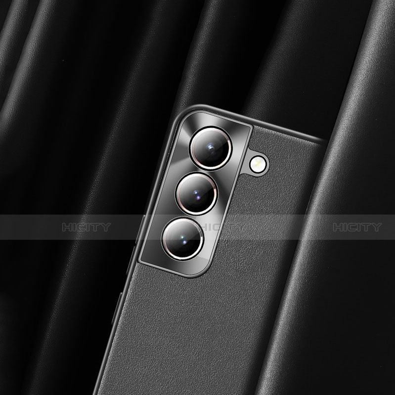 Samsung Galaxy S21 5G用ケース 高級感 手触り良いレザー柄 R03 サムスン 