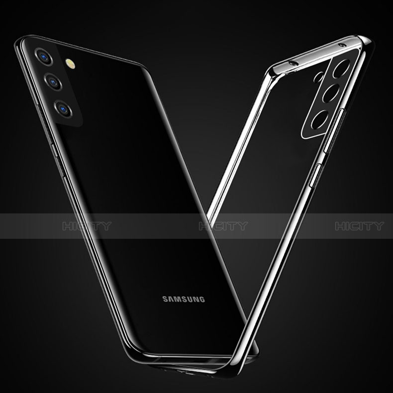 Samsung Galaxy S21 5G用極薄ソフトケース シリコンケース 耐衝撃 全面保護 透明 カバー サムスン 