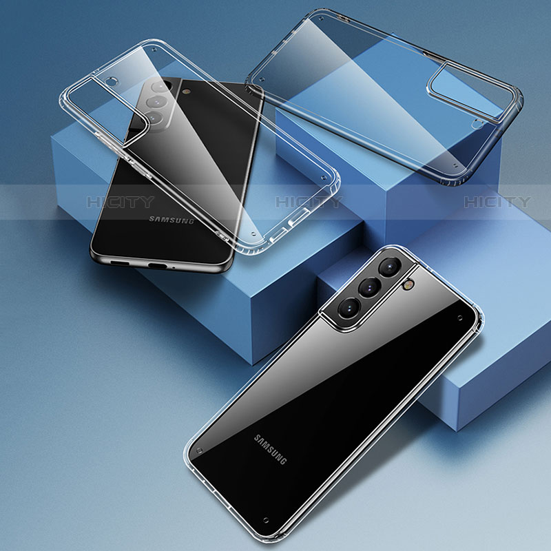 Samsung Galaxy S21 5G用極薄ソフトケース シリコンケース 耐衝撃 全面保護 透明 H10 サムスン 