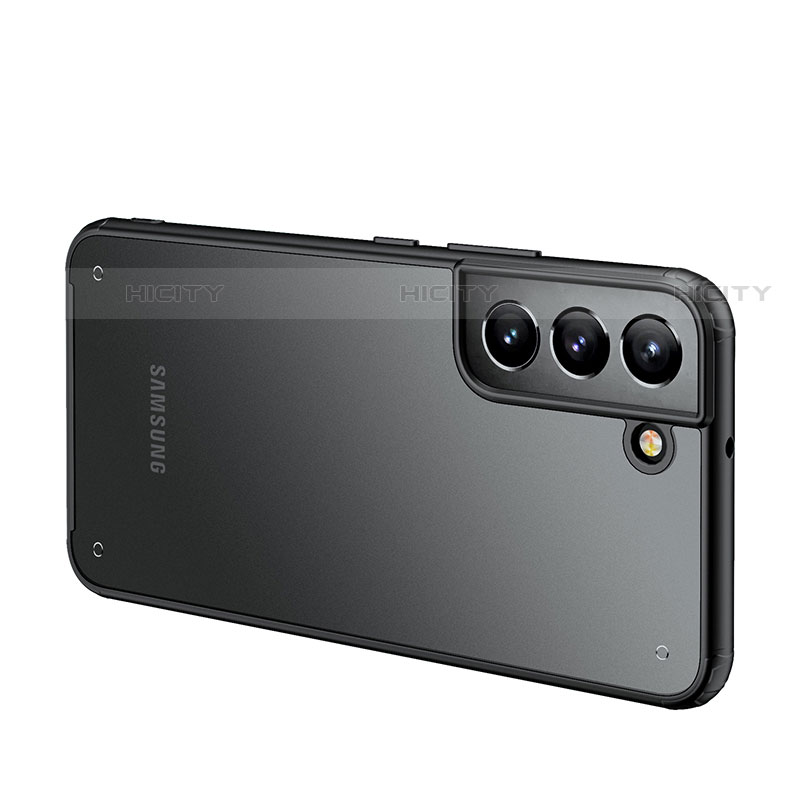 Samsung Galaxy S21 5G用ハイブリットバンパーケース 透明 プラスチック カバー M02 サムスン 