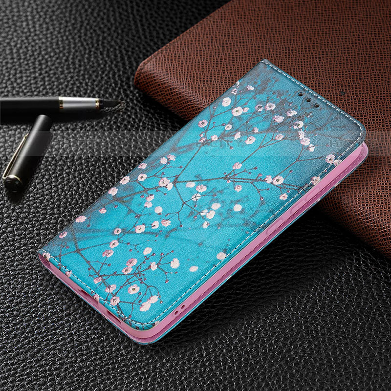Samsung Galaxy S21 5G用手帳型 レザーケース スタンド パターン カバー B03F サムスン 