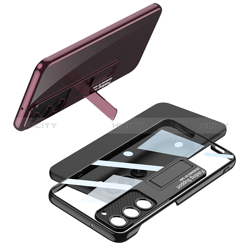 Samsung Galaxy S21 5G用ハードケース プラスチック 質感もマット カバー M05 サムスン 