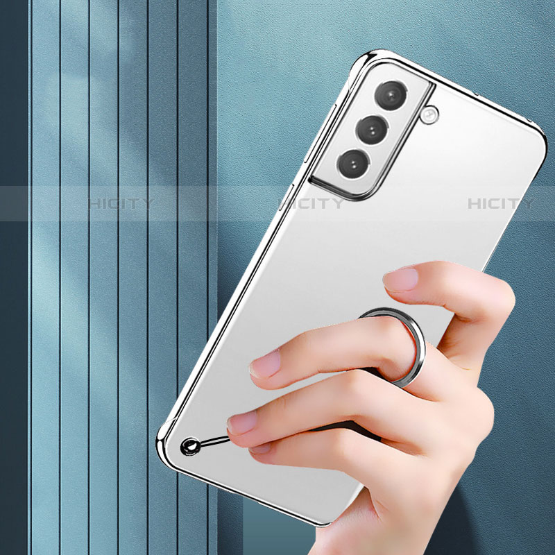 Samsung Galaxy S21 5G用ハードカバー クリスタル 透明 H02 サムスン 