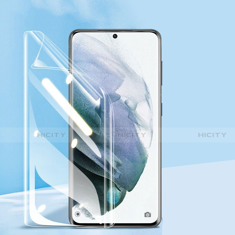 Samsung Galaxy S21 5G用高光沢 液晶保護フィルム フルカバレッジ画面 F03 サムスン クリア