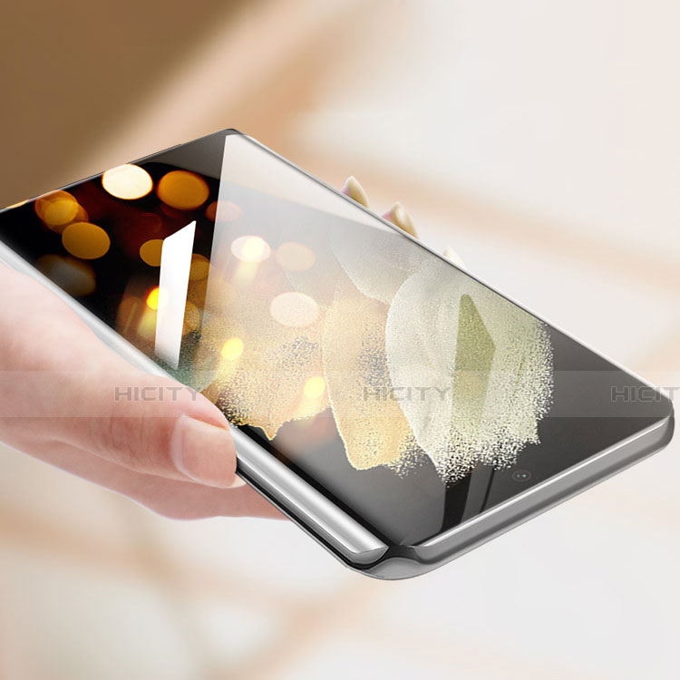 Samsung Galaxy S21 5G用高光沢 液晶保護フィルム フルカバレッジ画面 反スパイ A01 サムスン 