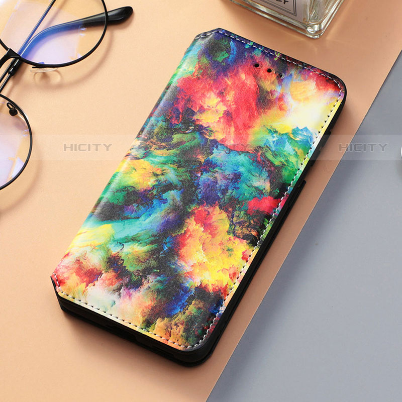 Samsung Galaxy S21 FE 5G用手帳型 レザーケース スタンド パターン カバー S06D サムスン 
