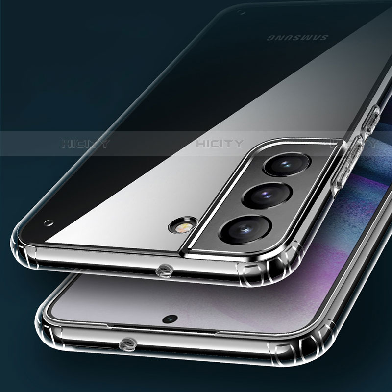 Samsung Galaxy S21 FE 5G用極薄ソフトケース シリコンケース 耐衝撃 全面保護 透明 H11 サムスン 