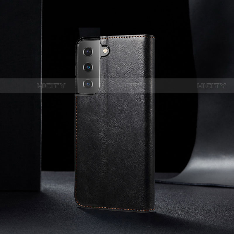 Samsung Galaxy S21 FE 5G用手帳型 レザーケース スタンド カバー B01S サムスン 