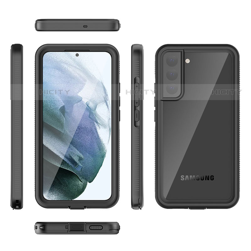 Samsung Galaxy S21 FE 5G用完全防水ケース ハイブリットバンパーカバー 高級感 手触り良い 360度 サムスン 