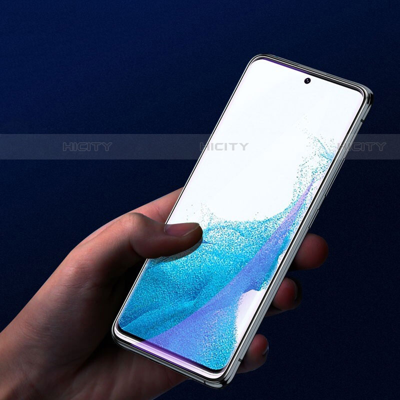 Samsung Galaxy S21 FE 5G用アンチグレア ブルーライト 強化ガラス 液晶保護フィルム サムスン クリア