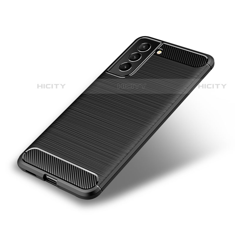 Samsung Galaxy S21 Plus 5G用シリコンケース ソフトタッチラバー ライン カバー サムスン