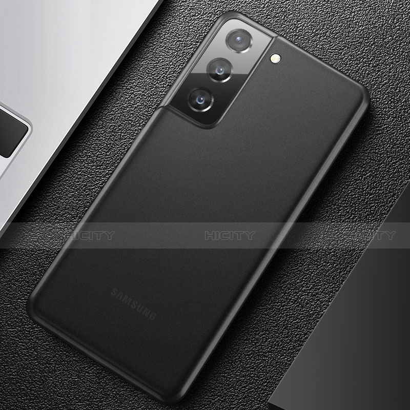 Samsung Galaxy S21 Plus 5G用極薄ケース クリア透明 プラスチック 質感もマットU01 サムスン 