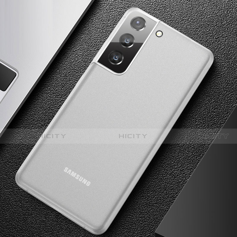 Samsung Galaxy S21 Plus 5G用極薄ケース クリア透明 プラスチック 質感もマットU01 サムスン 