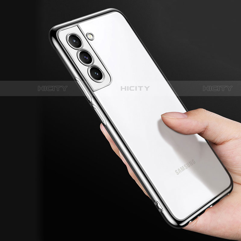 Samsung Galaxy S21 Plus 5G用極薄ソフトケース シリコンケース 耐衝撃 全面保護 クリア透明 H03 サムスン 
