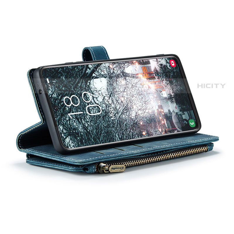 Samsung Galaxy S21 Plus 5G用手帳型 レザーケース スタンド カバー C01S サムスン 