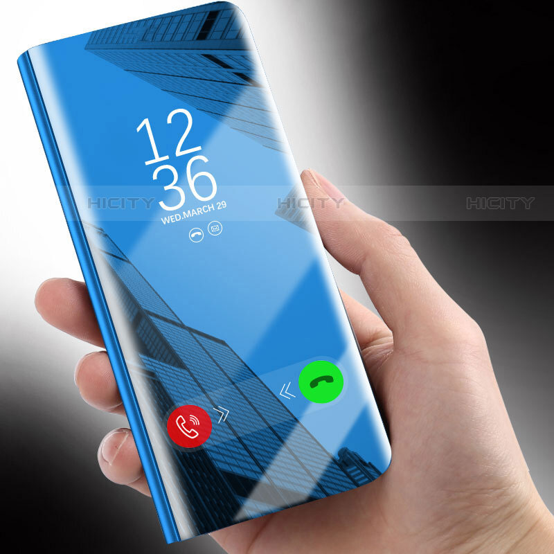 Samsung Galaxy S21 Plus 5G用手帳型 レザーケース スタンド 鏡面 カバー H02 サムスン 