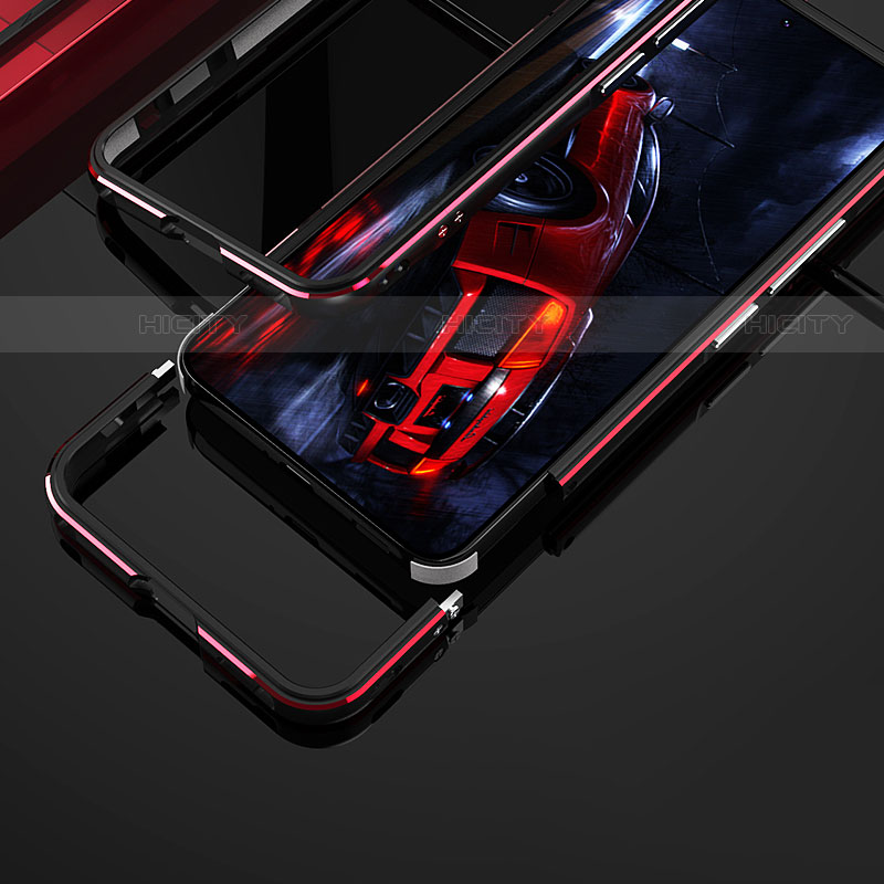Samsung Galaxy S21 Plus 5G用ケース 高級感 手触り良い アルミメタル 製の金属製 バンパー カバー T01 サムスン 