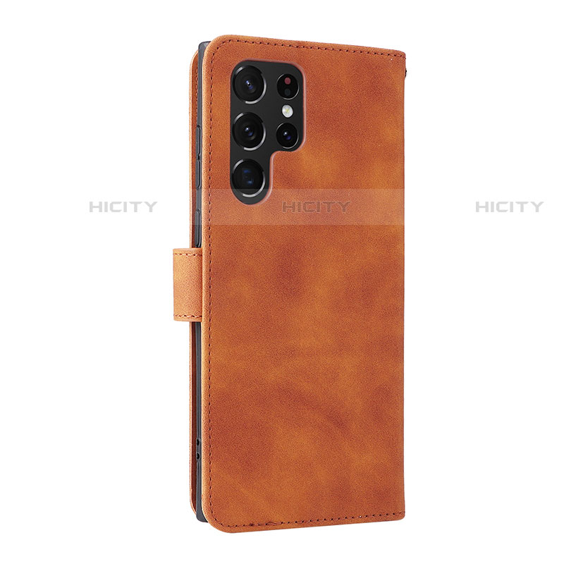 Samsung Galaxy S21 Ultra 5G用手帳型 レザーケース スタンド カバー L04Z サムスン 