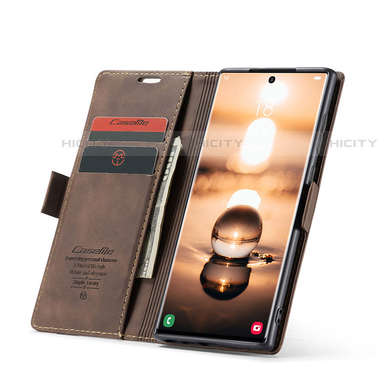 Samsung Galaxy S21 Ultra 5G用手帳型 レザーケース スタンド カバー C03S サムスン 