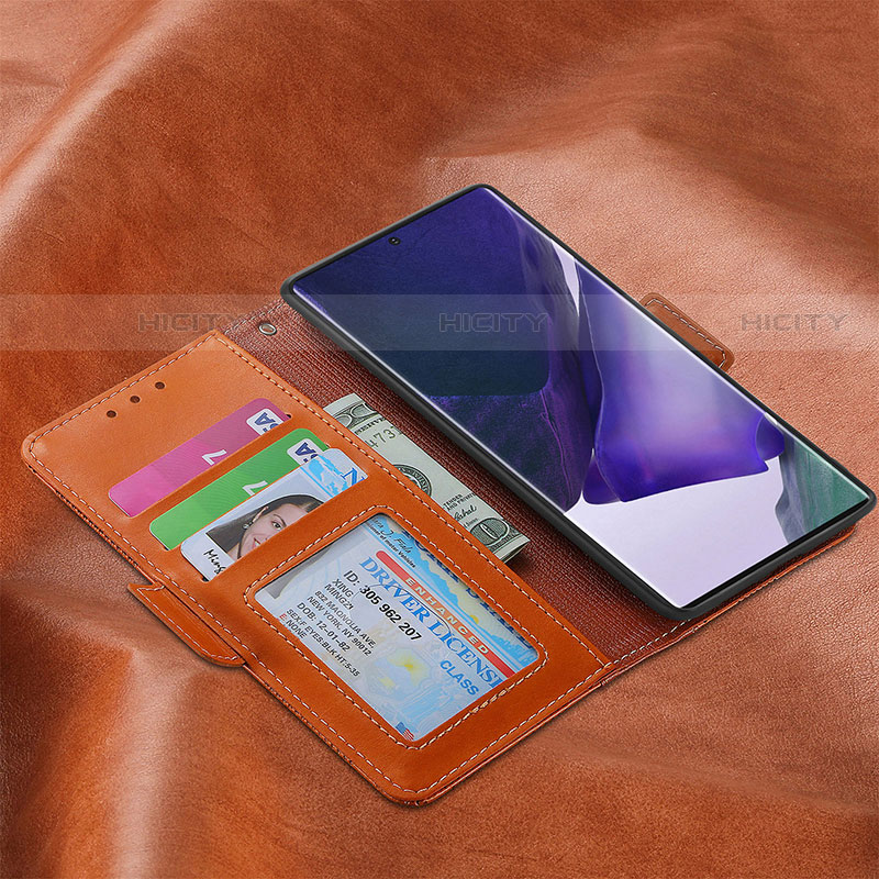 Samsung Galaxy S21 Ultra 5G用手帳型 レザーケース スタンド カバー S08D サムスン 